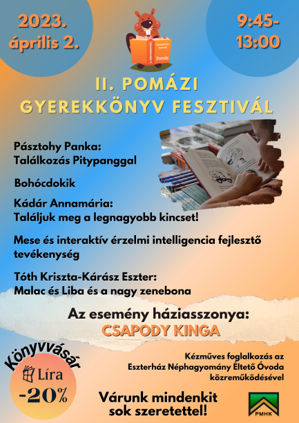 II. Pomázi  gyerekkönyv fesztivál