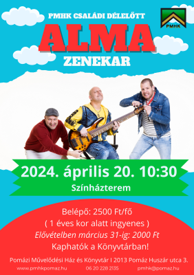 Alma Zenekar koncert