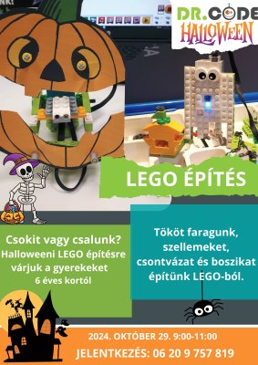 Dr. Code Halloween Lego